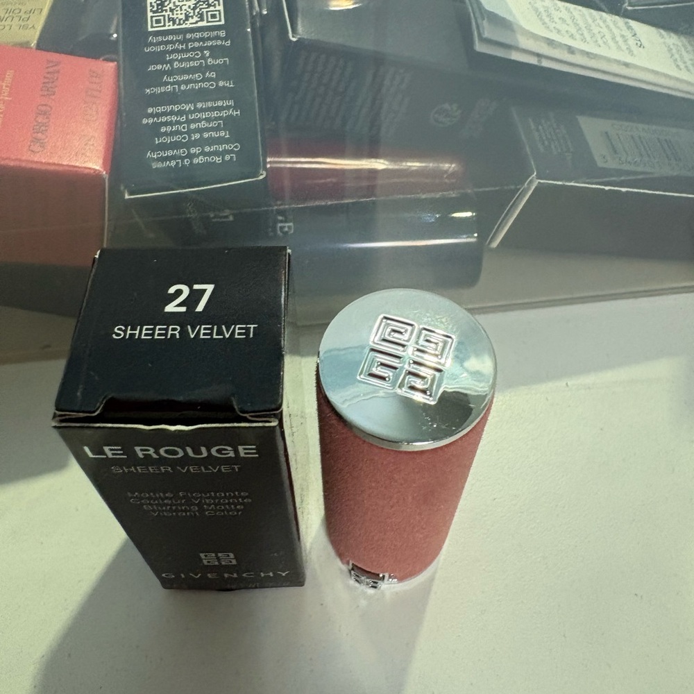 Givenchy Le Rouge Sheer Velvet Lipstick #27 - Picture 3 of 4